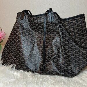 Goyard Saint Luis tote bag. Needs repair but is still functional.